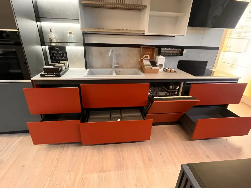 Stosa Cucina Young OFFERTA OUTLET sconto 52%- Cucine Lineari|Cucine Moderne