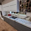 Arredo3 Cucina Tekna design bianca lineare scontata 39%- Cucine Lineari|Cucine Design
