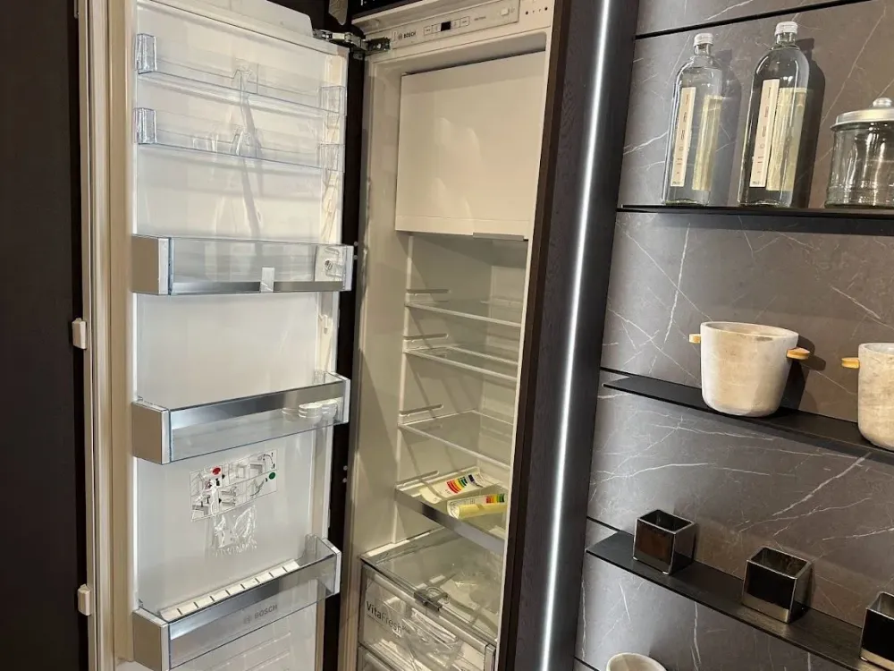 Arredo3 Cucina Time + asia moderna rovere moro con isola scontata 50%- Cucine Ad Isola|Cucine Moderne