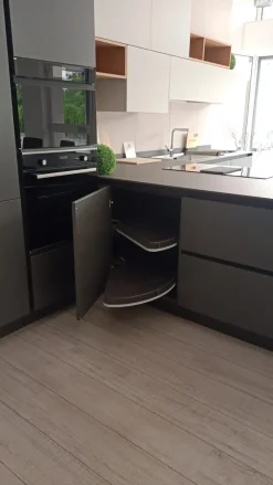 Arredo3 Cucina Time laccata opaco con penisola con un ribasso imperdibile- Cucine Con Penisola