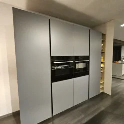 Arredo3 Cucina Time moderna grigia con isola scontata 30%- Cucine Ad Isola|Cucine Moderne