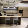 Online Cucina tortora design con penisola Tratto   scontata Cucine Con Penisola|Cucine Design