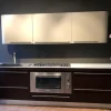 Cucina tortora moderna lineare Twin scontata^Del Tongo Hot