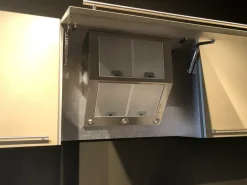 Cucina tortora moderna lineare Twin scontata^Del Tongo Hot