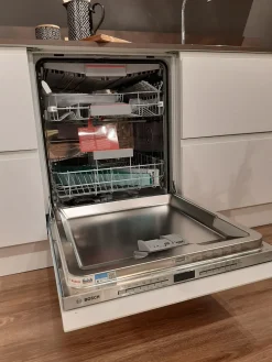 Cucina Traccia moderna bianca ad angolo scontata 45%^Febal New