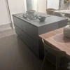 Valdesign Cucina moderna con isola grigia in nobilitato Logica- Cucine Ad Isola|Cucine Moderne
