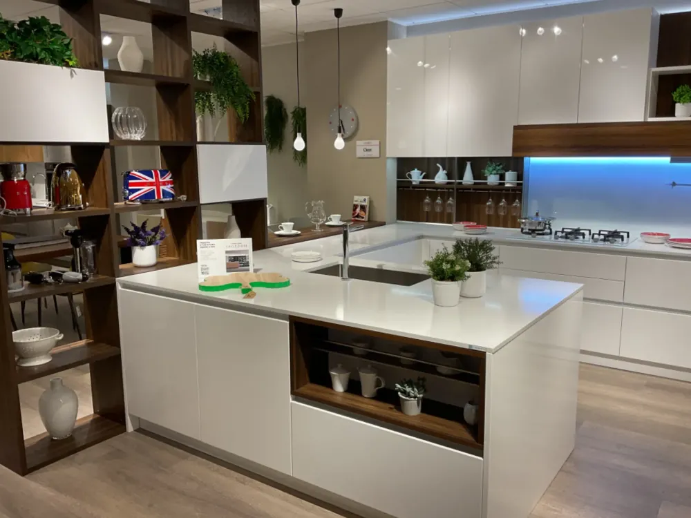 Outlet CUCINA Oyster PREZZO OUTLET scontata 50% Cucine Ad Angolo|Cucine Design