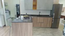 Sale Cucina Venezia moderna rovere chiaro ad angolo Cucine Ad Angolo|Cucine Moderne