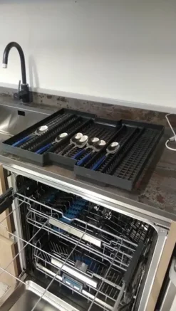 Sale Cucina Venezia moderna rovere chiaro ad angolo Cucine Ad Angolo|Cucine Moderne