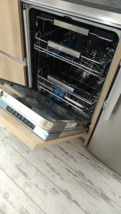 Sale Cucina Venezia moderna rovere chiaro ad angolo Cucine Ad Angolo|Cucine Moderne