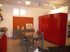 Snaidero Cucina Venus design rossa ad isola- Cucine Ad Isola|Cucine Design