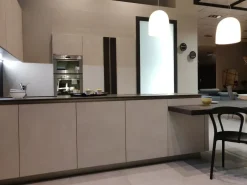 Snaidero Cucina Way moderna grigio con penisola scontata 60%- Cucine Con Penisola|Cucine Moderne