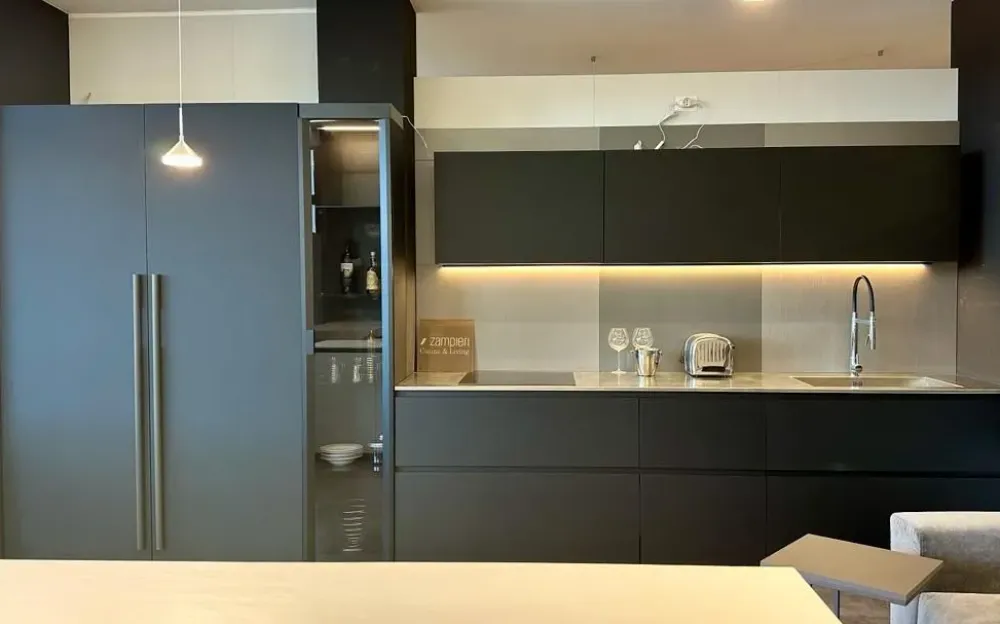 CUCINA Glass PREZZO OUTLET scontata 50%^Zampieri Cucine Best