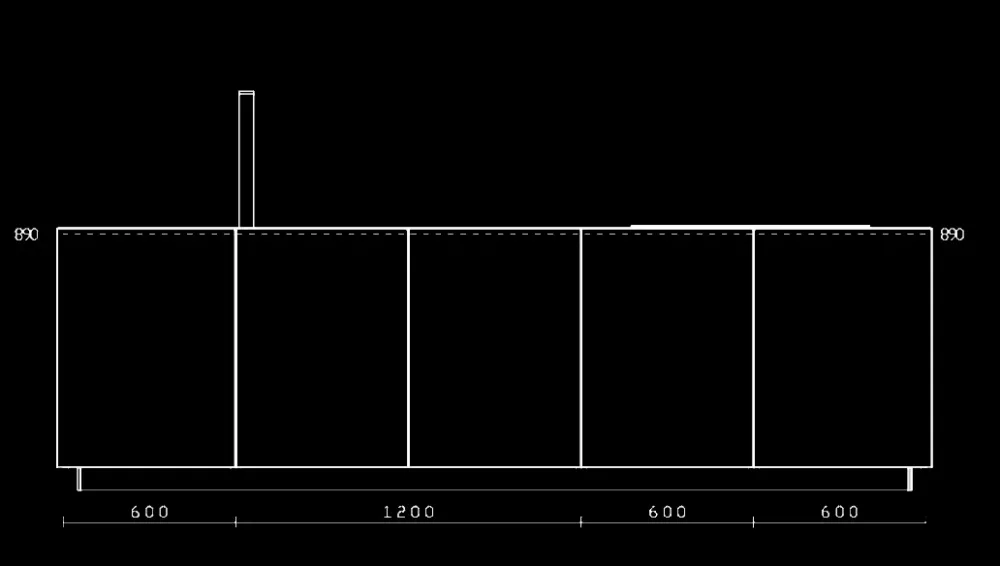 Cucina moderna ad isola altri colori in melaminico Segni^Zampieri Cucine Hot