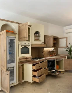 Sale CUCINA Paolina gianduia PREZZO OUTLET scontata 53% Cucine Lineari