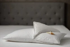 Cuscini letto in Piuma d'oca modello Perla cirmolo   a prezzo outlet scontato  affrettati^Daunenstep Outlet