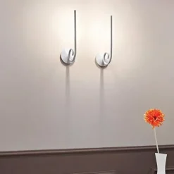 Da parete applique Linea alpha led Bianco con forte sconto^Flos Online