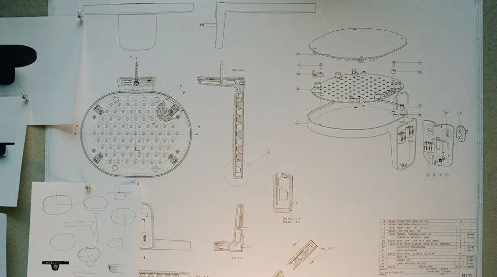 Flos Da parete applique Oplight a prezzo Outlet- Applique Da Parete