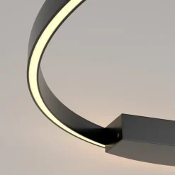 Collezione esclusiva Da soffitto plafoniera in metallo 012844 febe nera  redo plafoniera led a prezzo Outlet- Plafoniere Da Soffitto