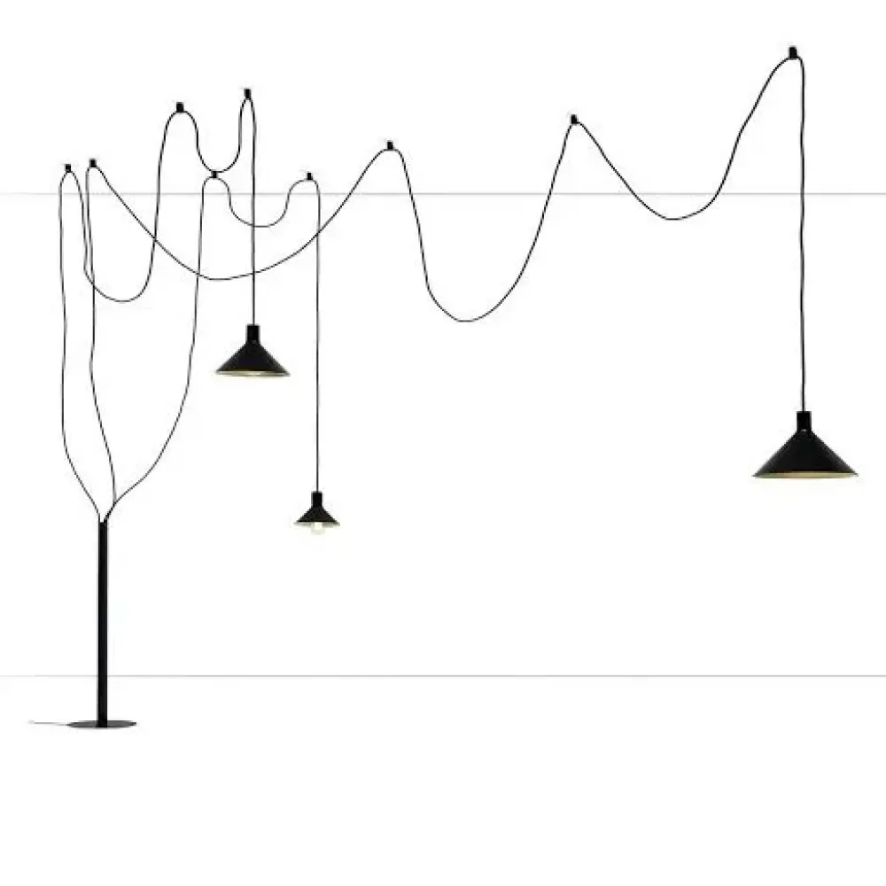 Mogg Da soffitto plafoniera Cerberina Nero in offerta- Plafoniere Da Soffitto