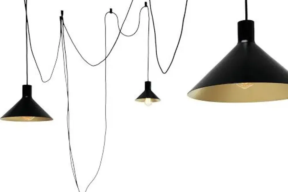 Mogg Da soffitto plafoniera Cerberina Nero in offerta- Plafoniere Da Soffitto