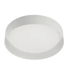 Sale Da soffitto plafoniera stile Moderna Crew_2  bianca plafoniera led 21w scontato Plafoniere Da Soffitto