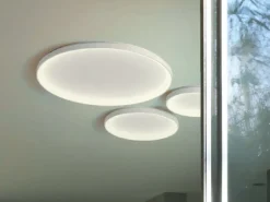 Collezione esclusiva Da soffitto plafoniera stile Moderna Krizia p/g plafoniera led gea luce scontato- Plafoniere Da Soffitto