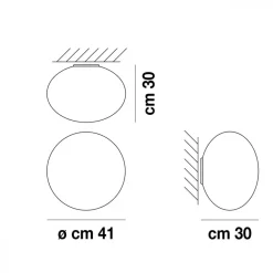 Vistosi Da soffitto plafoniera stile Moderna Lucciola media con forte sconto- Plafoniere Da Soffitto