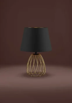 Da tavolo 390039  jazminia lampada da tavolo Oro a prezzi outlet^Eglo Outlet