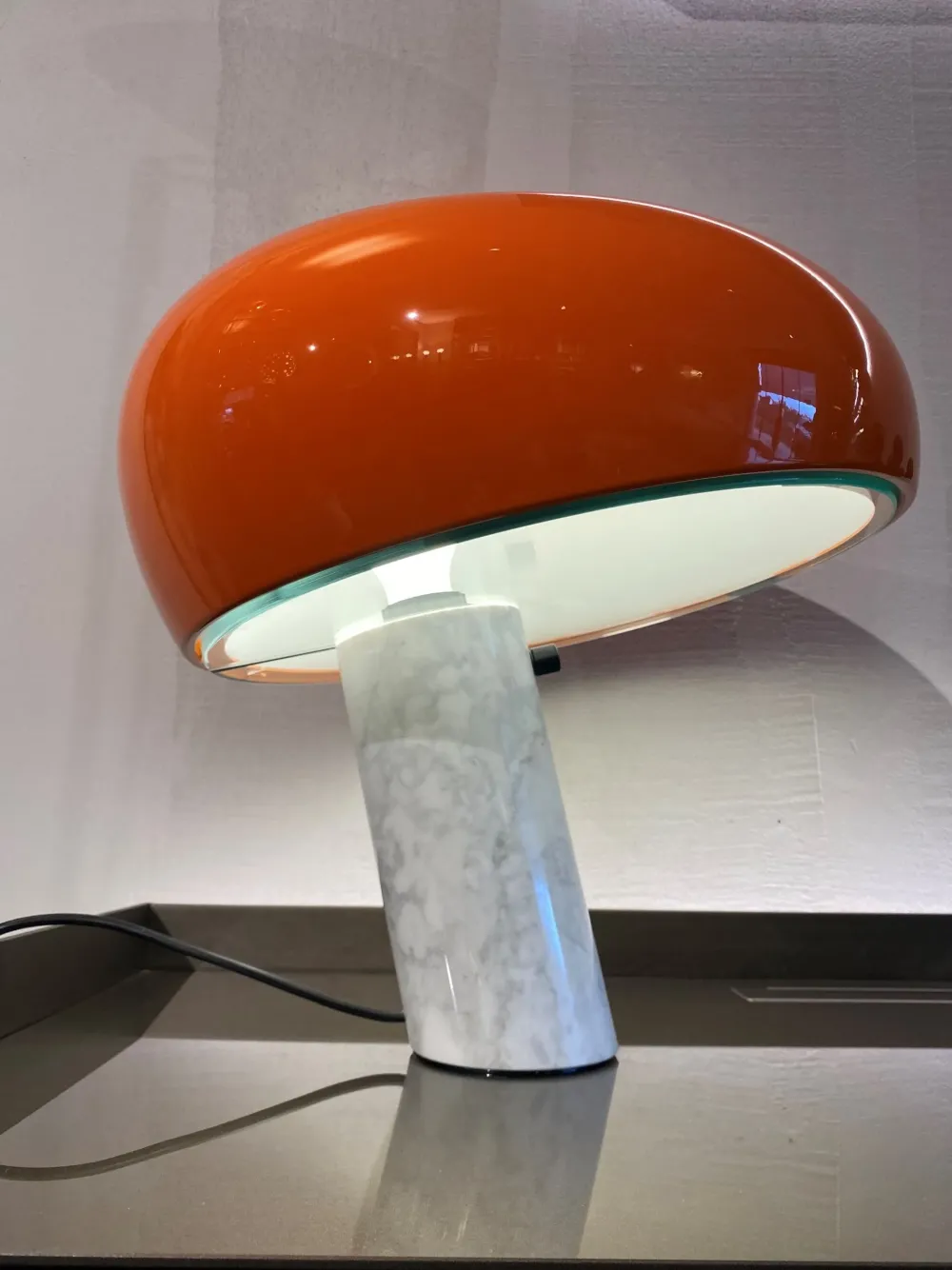 Hot Da tavolo in metallo Lampada snoopy orange a prezzo scontato Lampade Da Tavolo