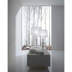 Da tavolo Alibababy lampada da tavolo h 40 stile Design a prezzi outlet^Karman