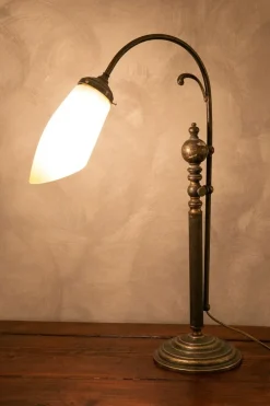 Grande Arredo Da tavolo Lampada da tavolo ottone brunito con uno sconto esclusivo- Lampade Da Tavolo
