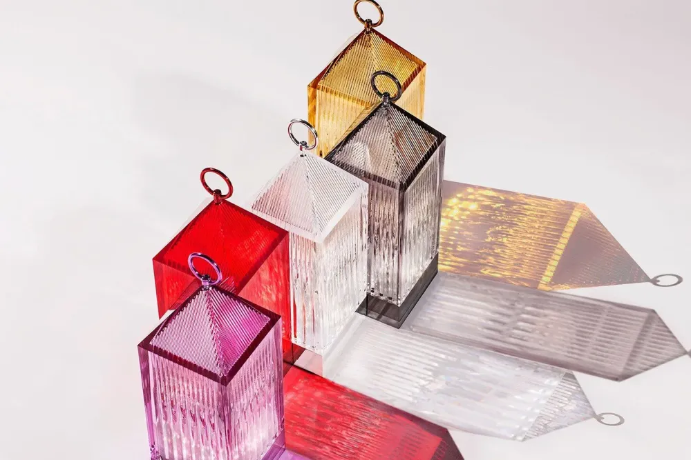 Kartell Da tavolo Lantern a prezzo Outlet- Lampade Da Tavolo