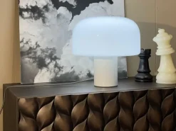 Da tavolo stile Design Bellhop glass t in offerta outlet^Flos