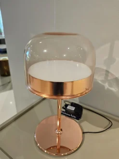 Fontana Arte Da tavolo stile Design Equatore   in offerta- Lampade Da Tavolo