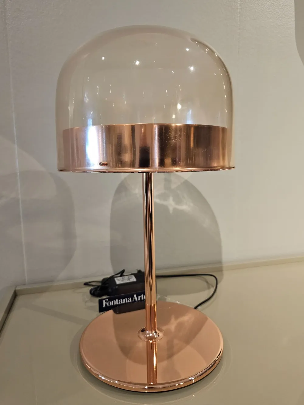 Fontana Arte Da tavolo stile Design Equatore in offerta- Lampade Da Tavolo