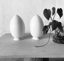 Fontana Arte Da tavolo Uovo piccolo con un ribasso esclusivo- Lampade Da Tavolo