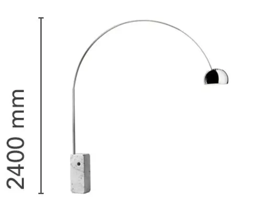 Flos Da terra Arco a prezzo scontato- Lampade Da Terra