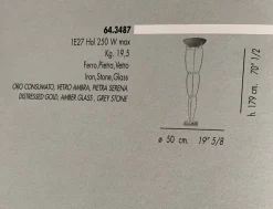 Banci Da terra 64.3487 Altri colori a prezzi outlet- Lampade Da Terra