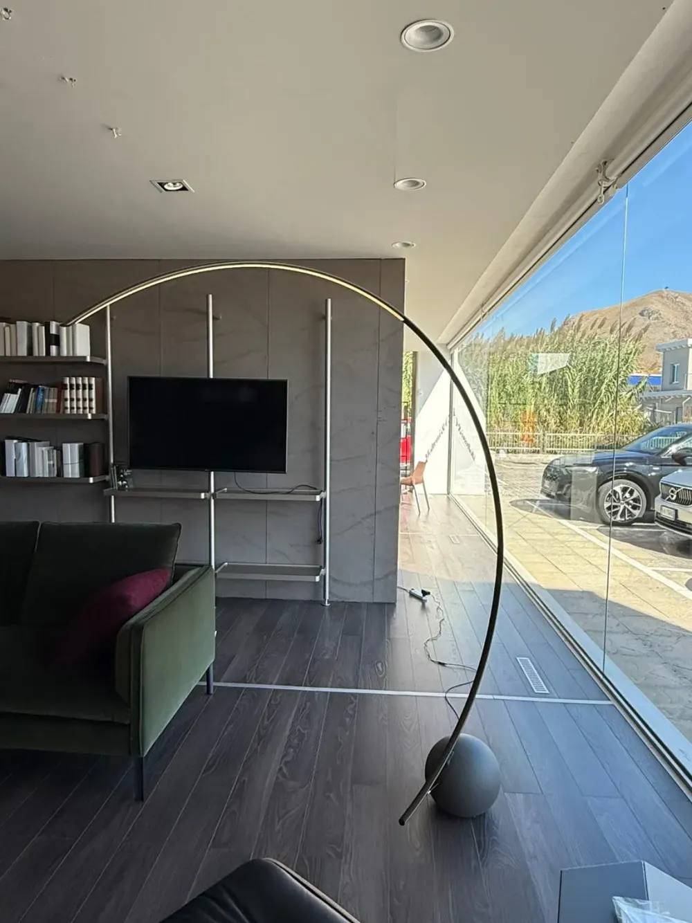 Bontempi Da terra Circle stile Design a prezzi outlet- Lampade Da Terra