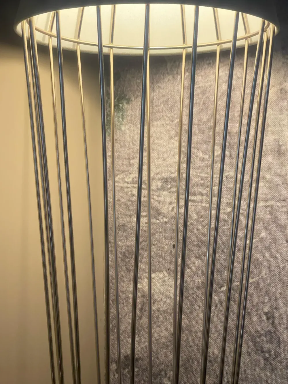 Cantori Da terra Sofia piantana alta paralume corto Oro a prezzi outlet- Lampade Da Terra