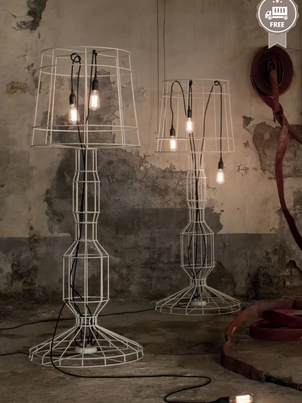 Sale Da terra in altro Sisma piantana a prezzo scontato Lampade Da Terra