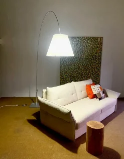 Outlet Da terra in metallo Costanza lady lampada da terra in Offerta Outlet Lampade Da Terra