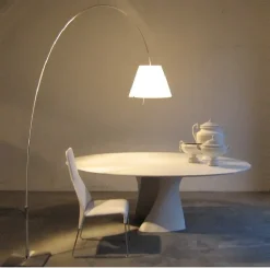 Outlet Da terra in metallo Costanza lady lampada da terra   in Offerta Outlet Lampade Da Terra