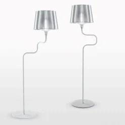 Slamp Da terra in metallo Liza a prezzo Outlet- Lampade Da Terra