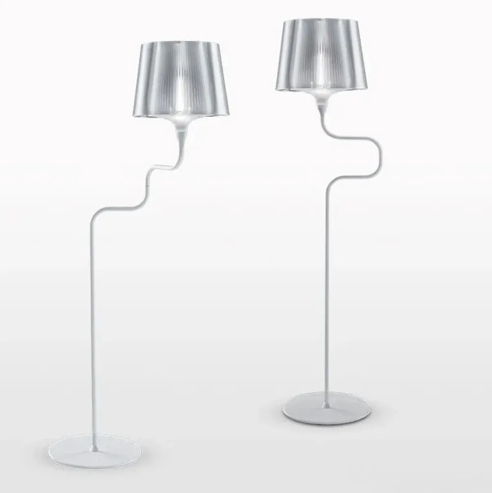 Slamp Da terra in metallo Liza a prezzo Outlet- Lampade Da Terra