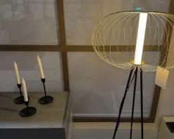 Stones Da terra in metallo Mizar a prezzo Outlet- Lampade Da Terra