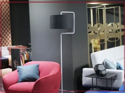 Hot Da terra in metallo Morfeo a prezzo Outlet Lampade Da Terra