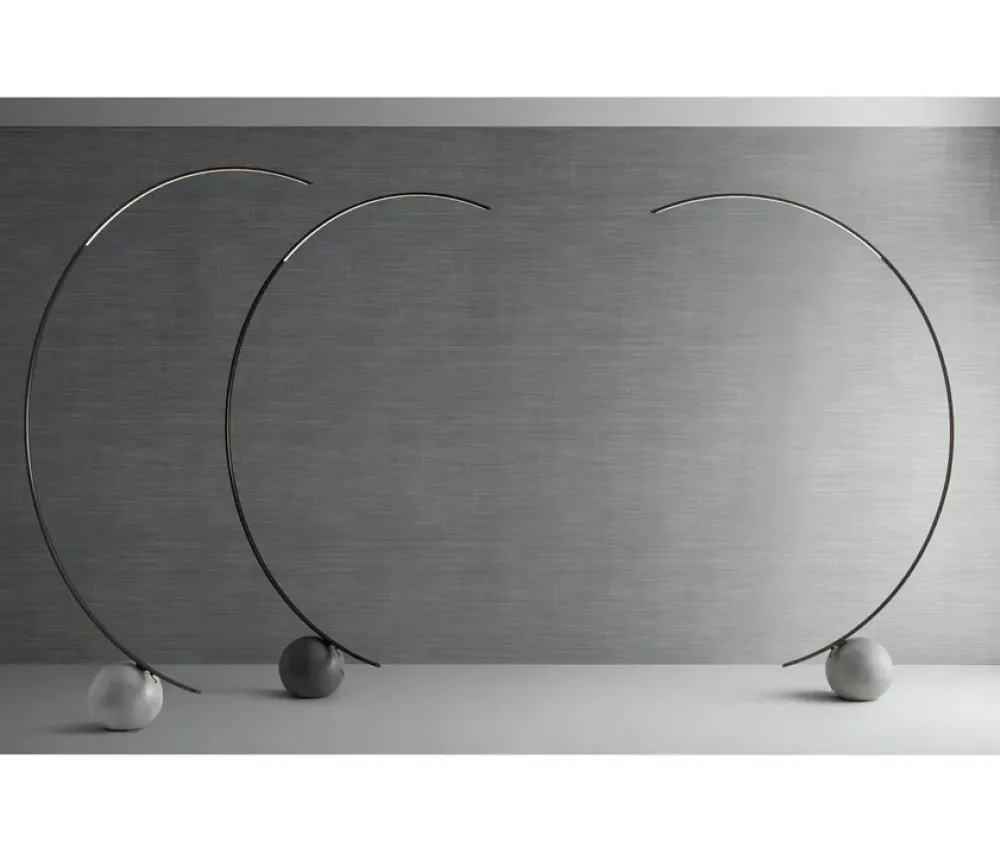 Hot Da terra stile Design Circle a prezzi outlet Lampade Da Terra