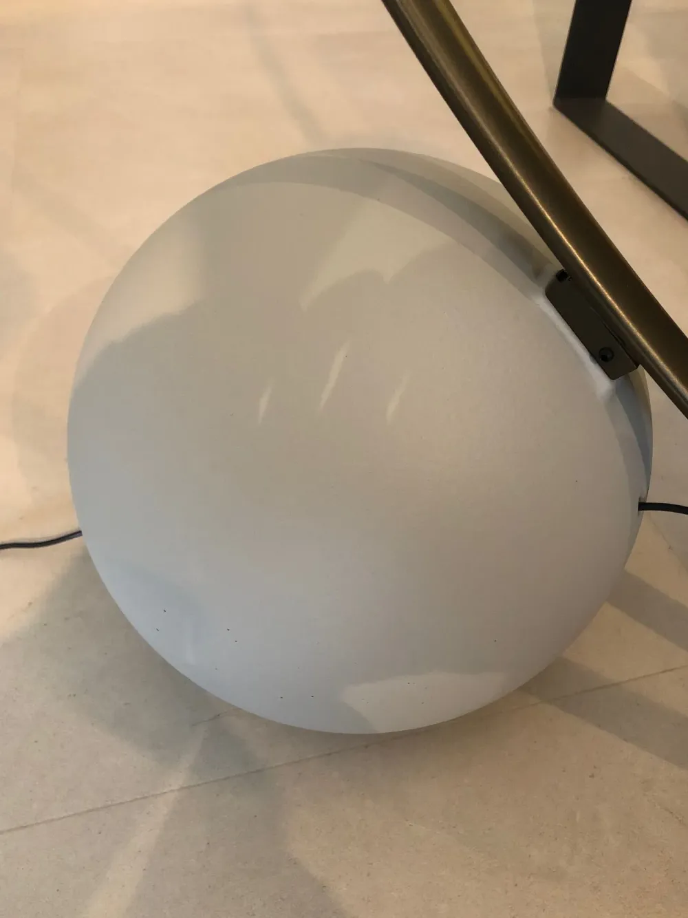 Hot Da terra stile Design Circle a prezzi outlet Lampade Da Terra